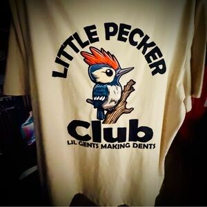 Little Pecker Club Cream T-Shirt